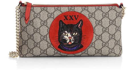 gucci cat wallet|Gucci mystic cat wallet.